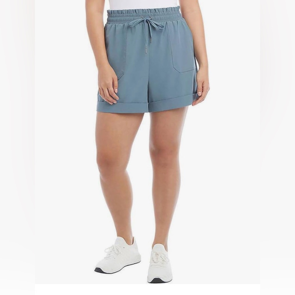 Danskin Women's Stormy Weather Blue  Shorts